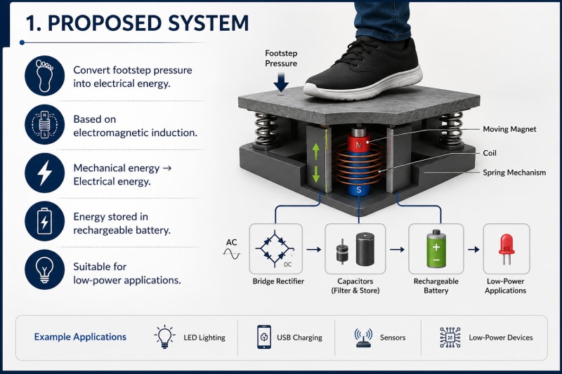 Enertile – Smart Footstep Energy Harvesting System (Graduation Project)