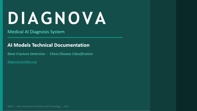 Dignova – AI-Powered Medical Imaging Application