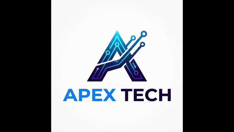 Apex Tech — Modern Tech Branding & Motion Graphic