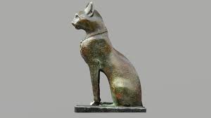 bastet cat goddess egypt statue