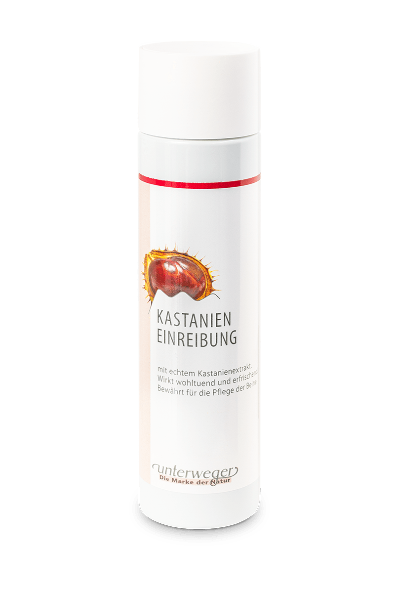Kastanien Einreibung
