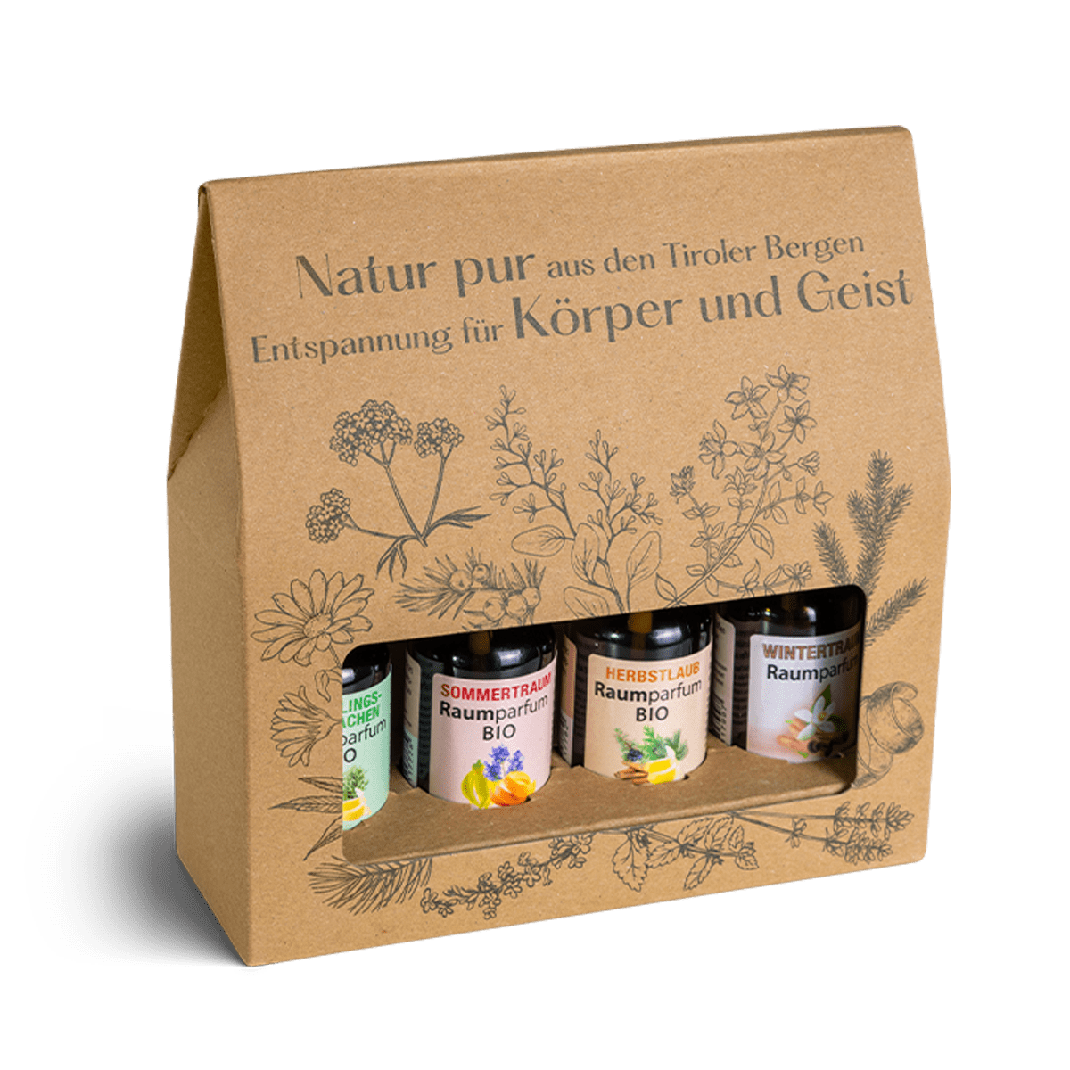 Geschenk 4 Jahreszeiten Raumparfums