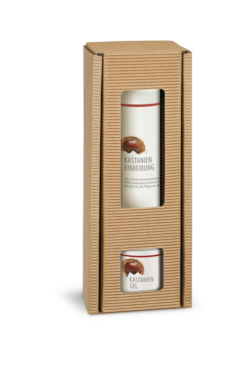 Geschenk Duo Kastanie