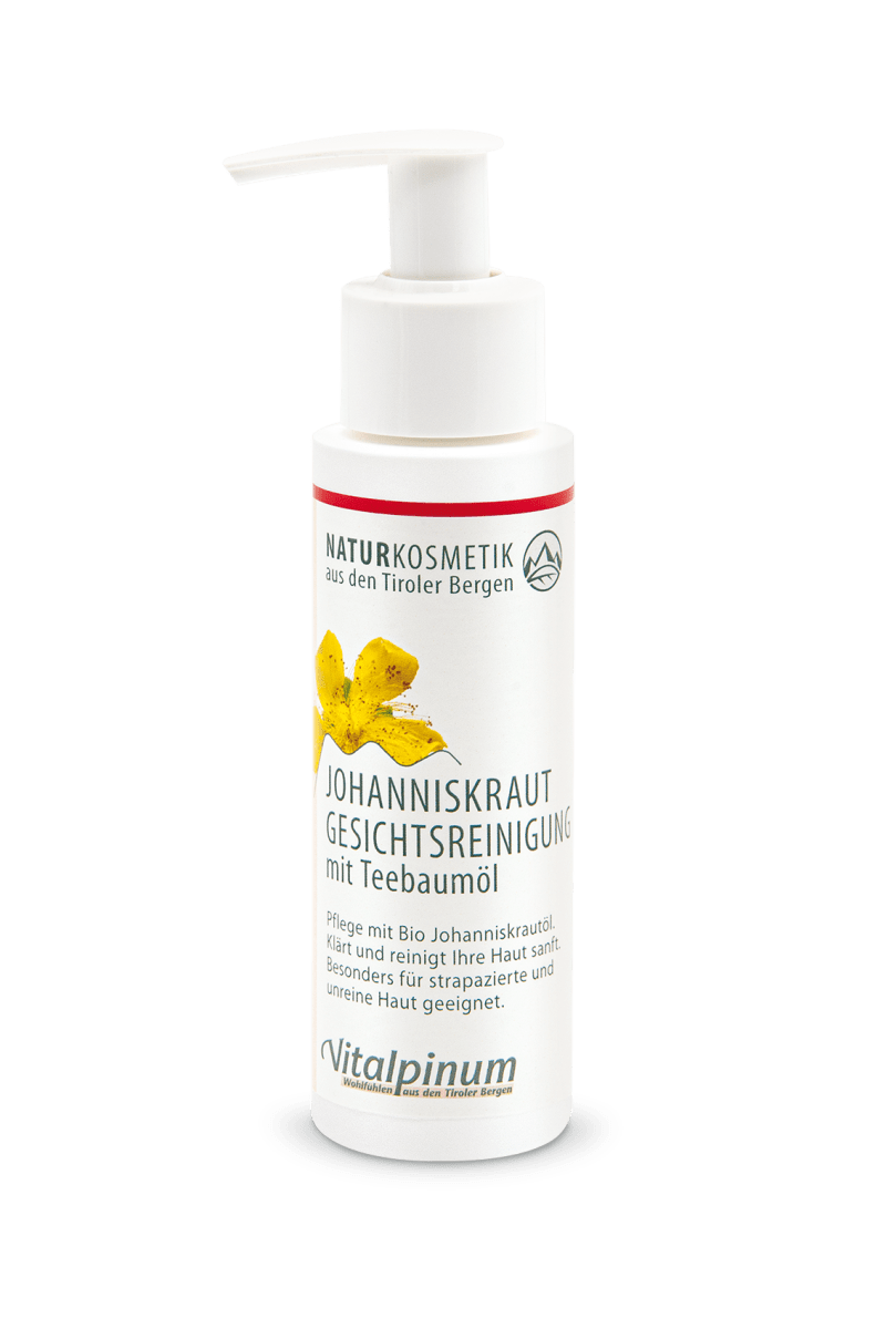 Johanniskraut Teebaum Gesichtsreinigung
