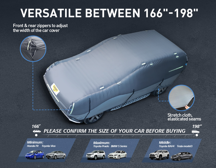 Anti-Hail Car Cover For Volkswagen Sharan 1 1995-2010