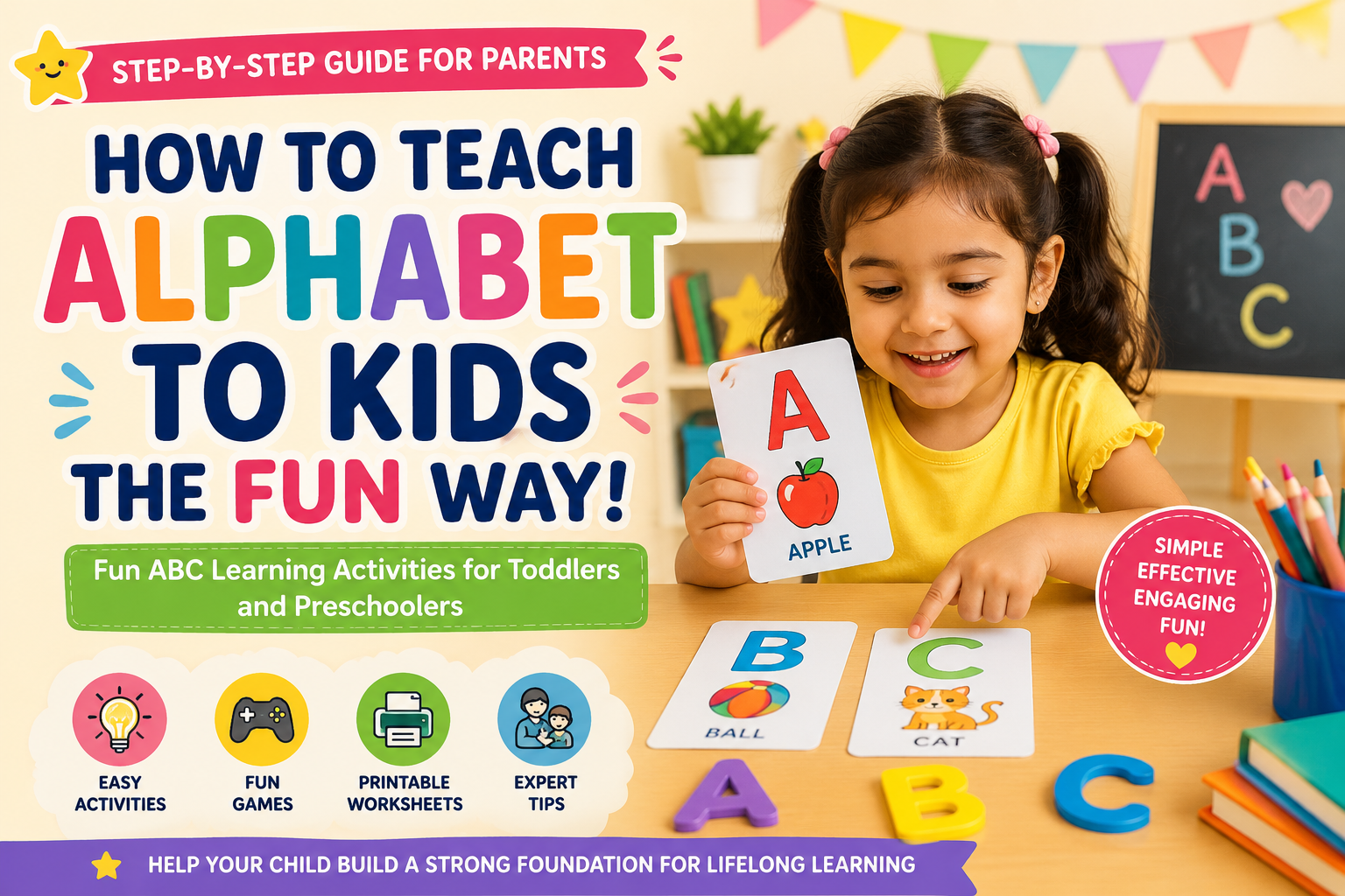 How to Teach Your Child the Alphabet — Fun ABC Learning Activities for Toddlers