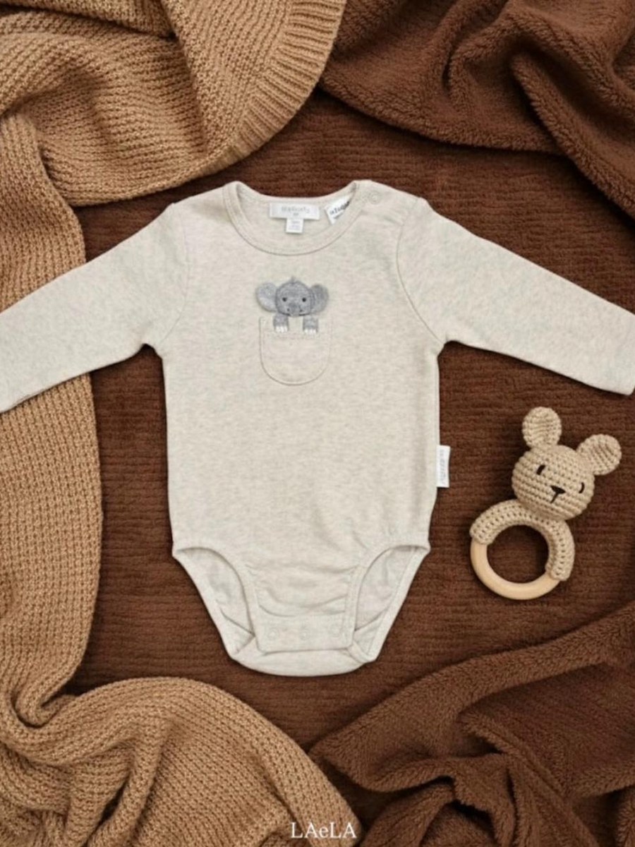 Cotton Mitten & Booties - White