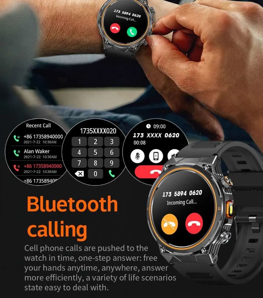 AK81 Sport Smart Watch: Bluetooth Calling, Sport Modes, and More variant 2