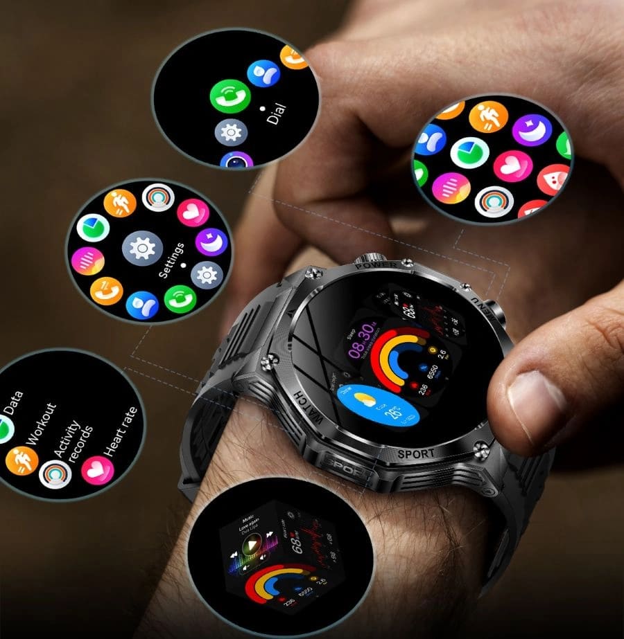 AK82 Sport Smart Watch: Bluetooth Calling, Sport Modes, and More variant 2