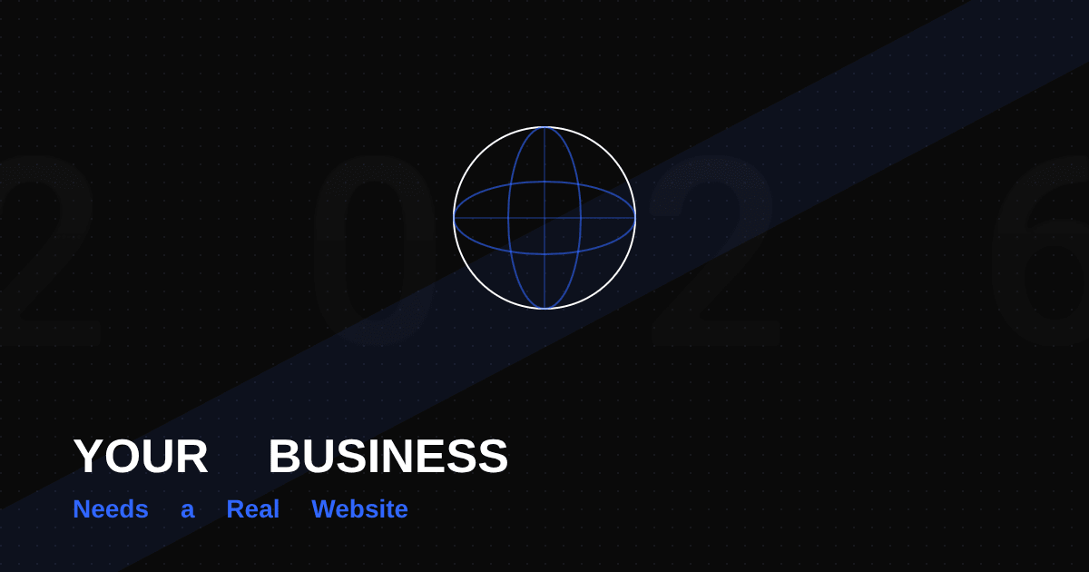 Why businesses need a real website in 2026 — Engineering Insight at Codsella