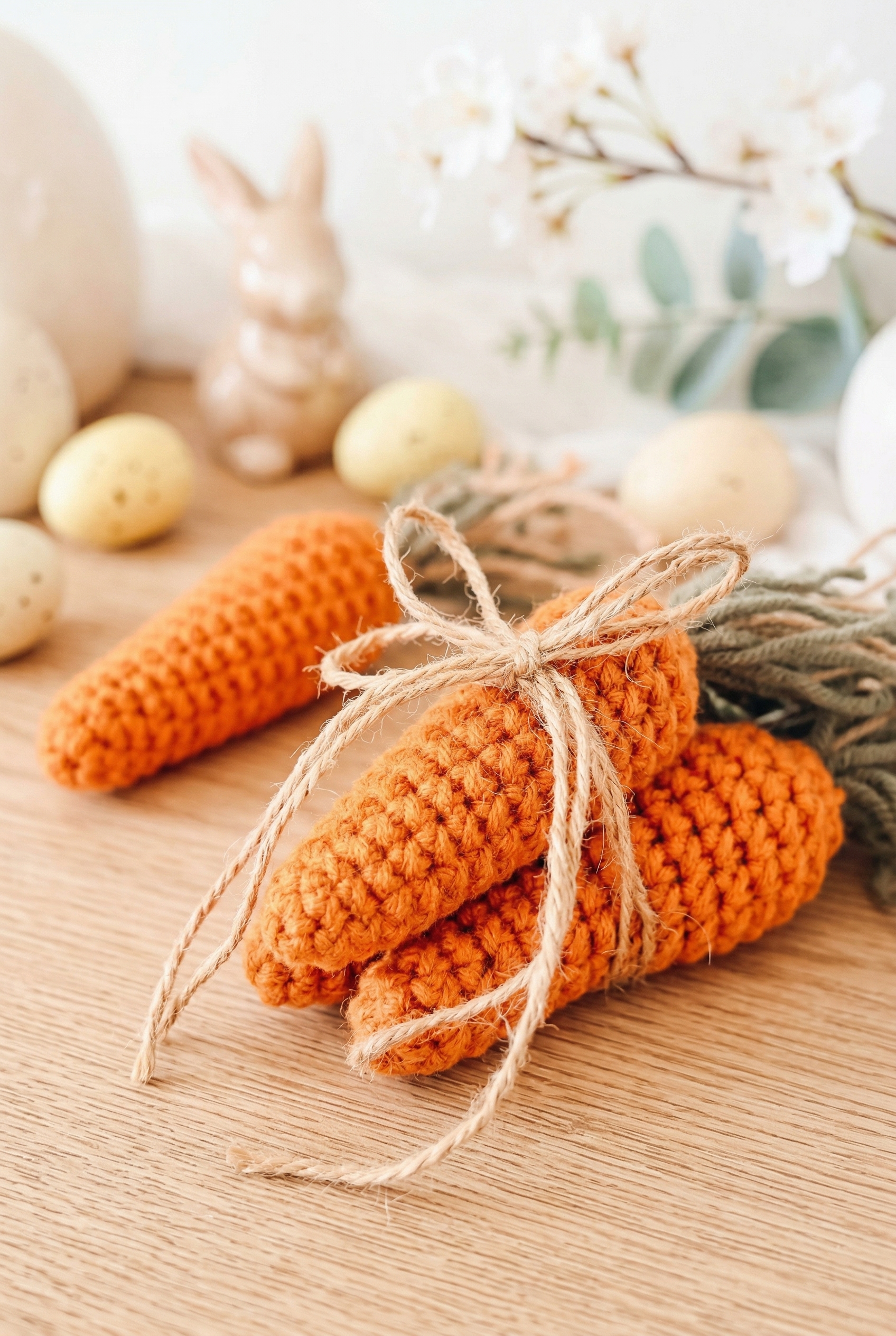 Mini Easter Carrots Crochet Pattern