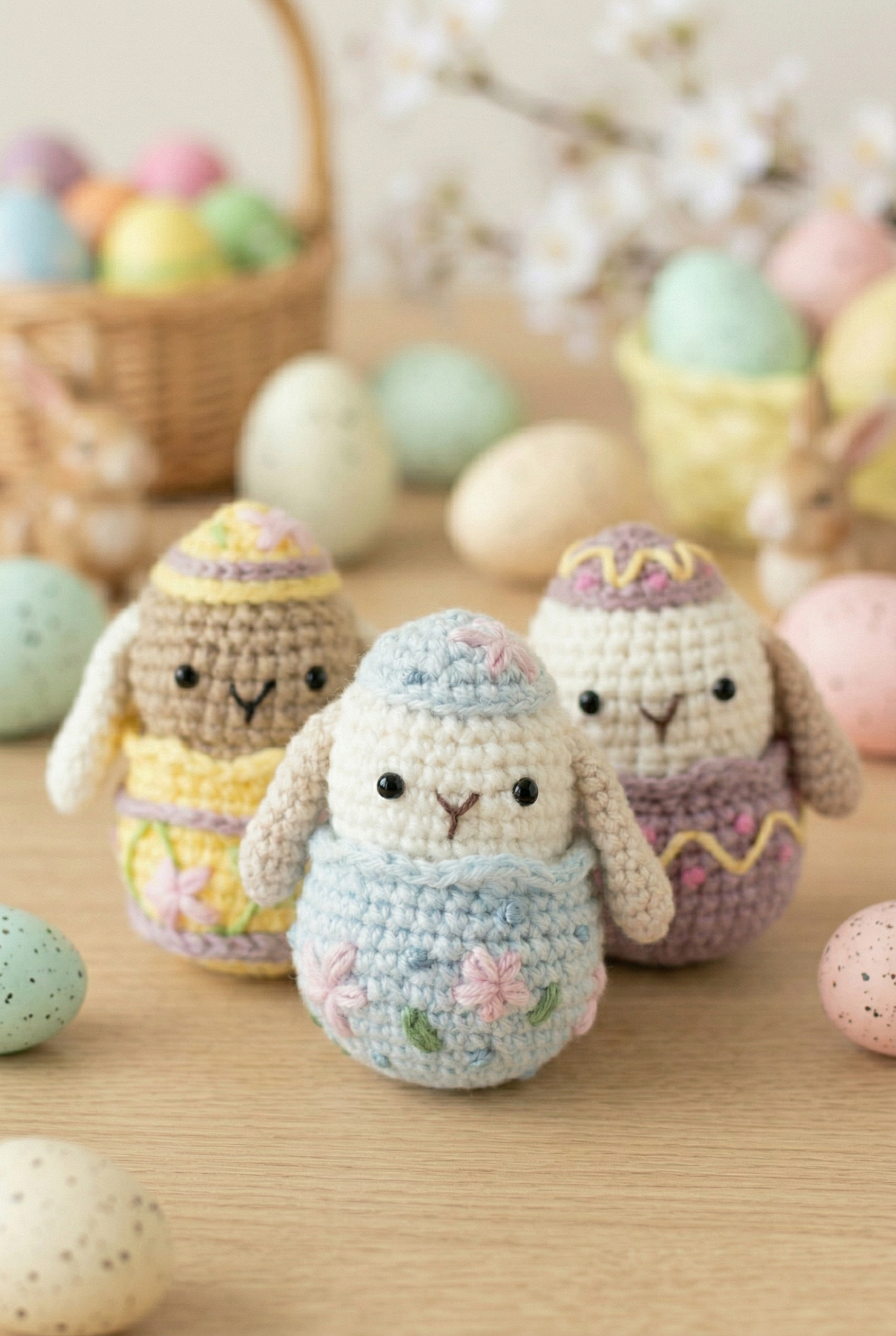 Bunny Easter Egg Crochet Pattern