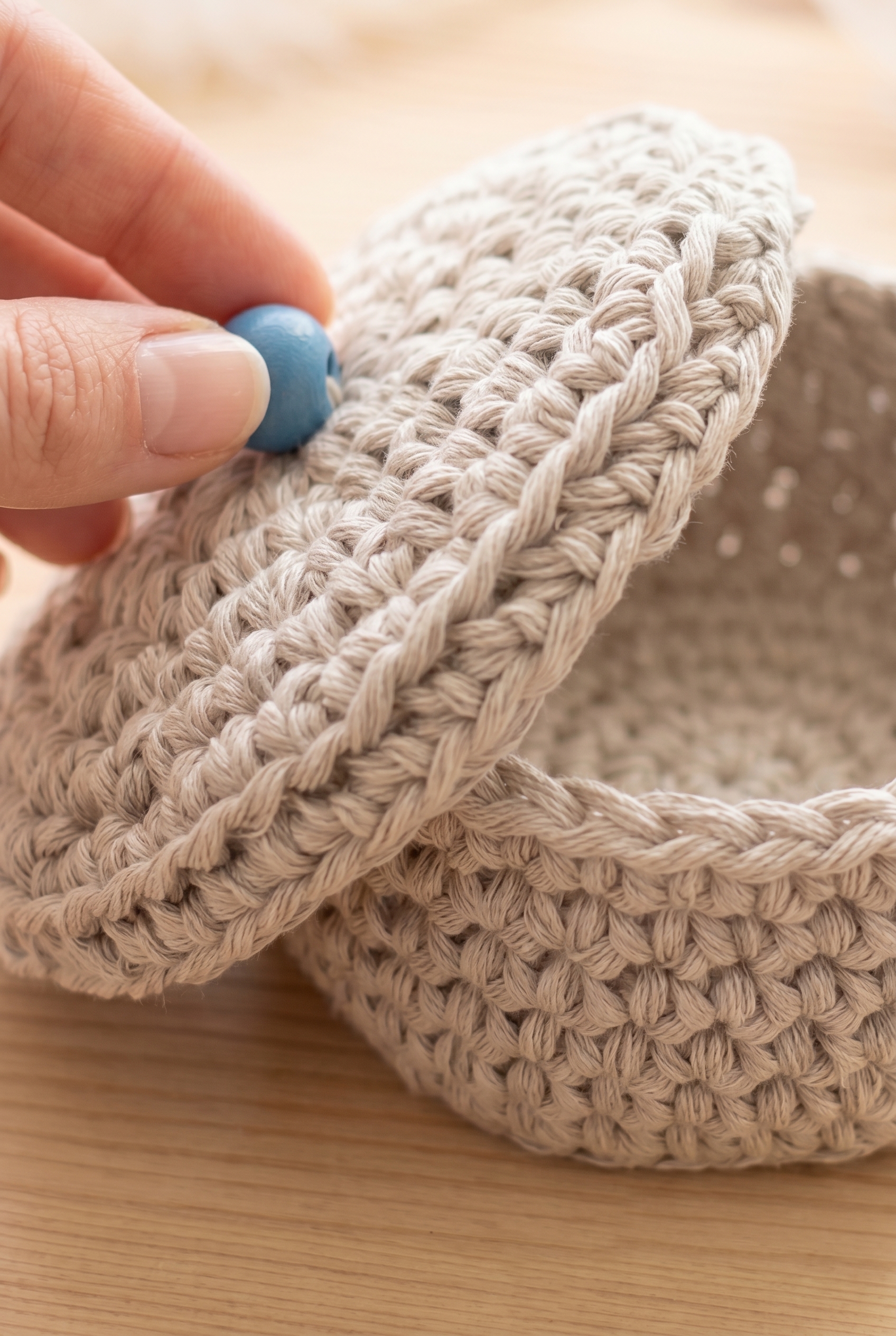 Small Storage Basket Crochet Pattern