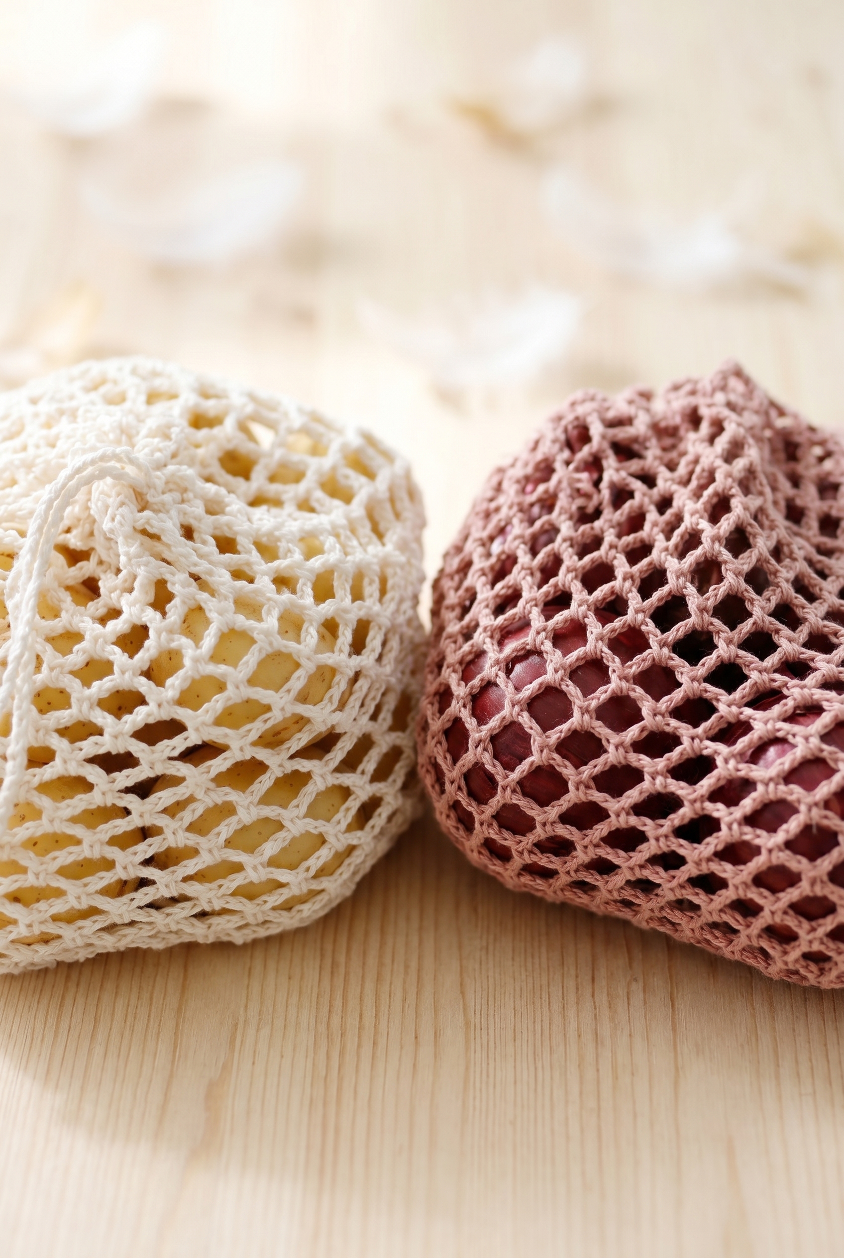 Fruit and Vegetable Bag Crochet Pattern