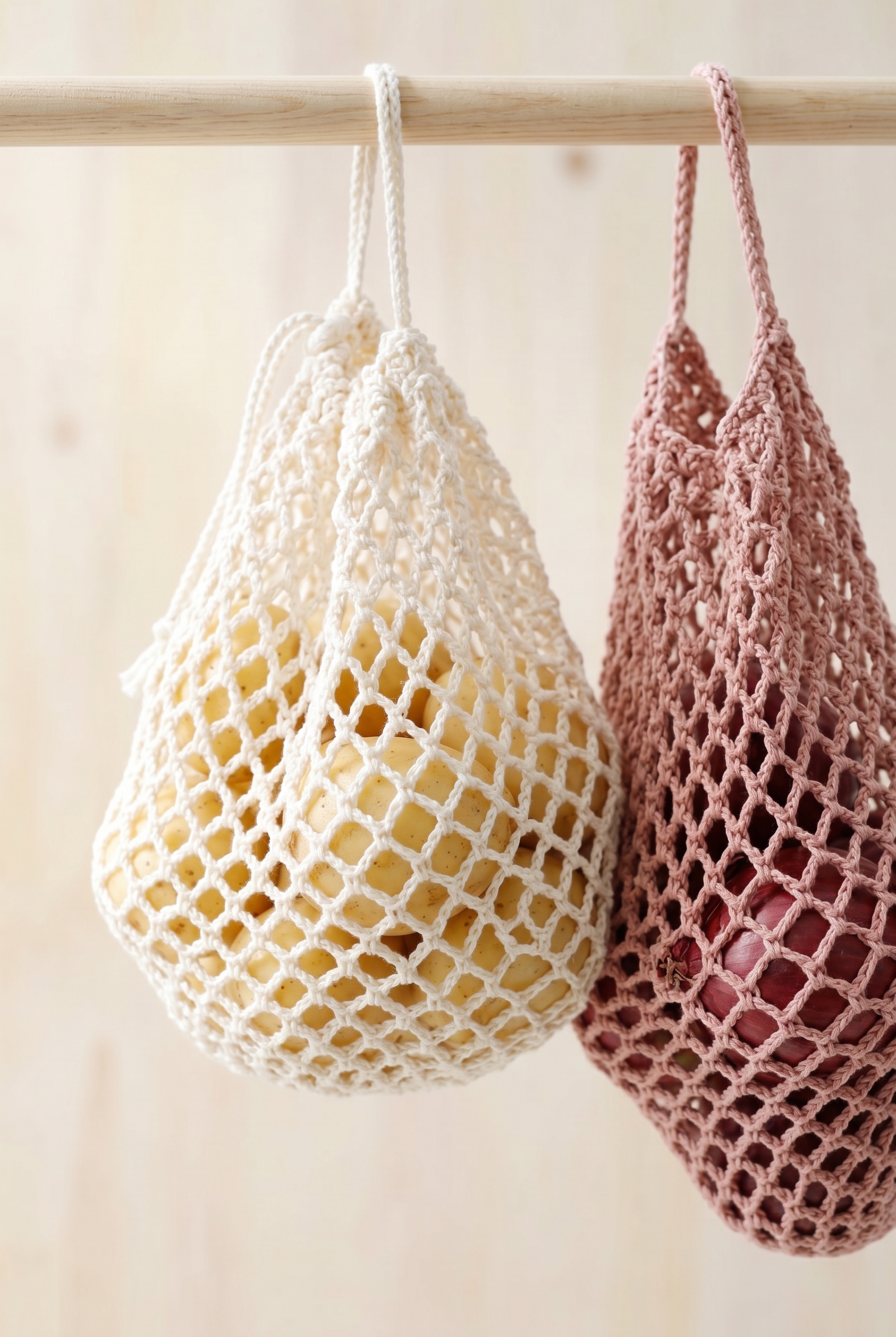 Fruit and Vegetable Bag Crochet Pattern