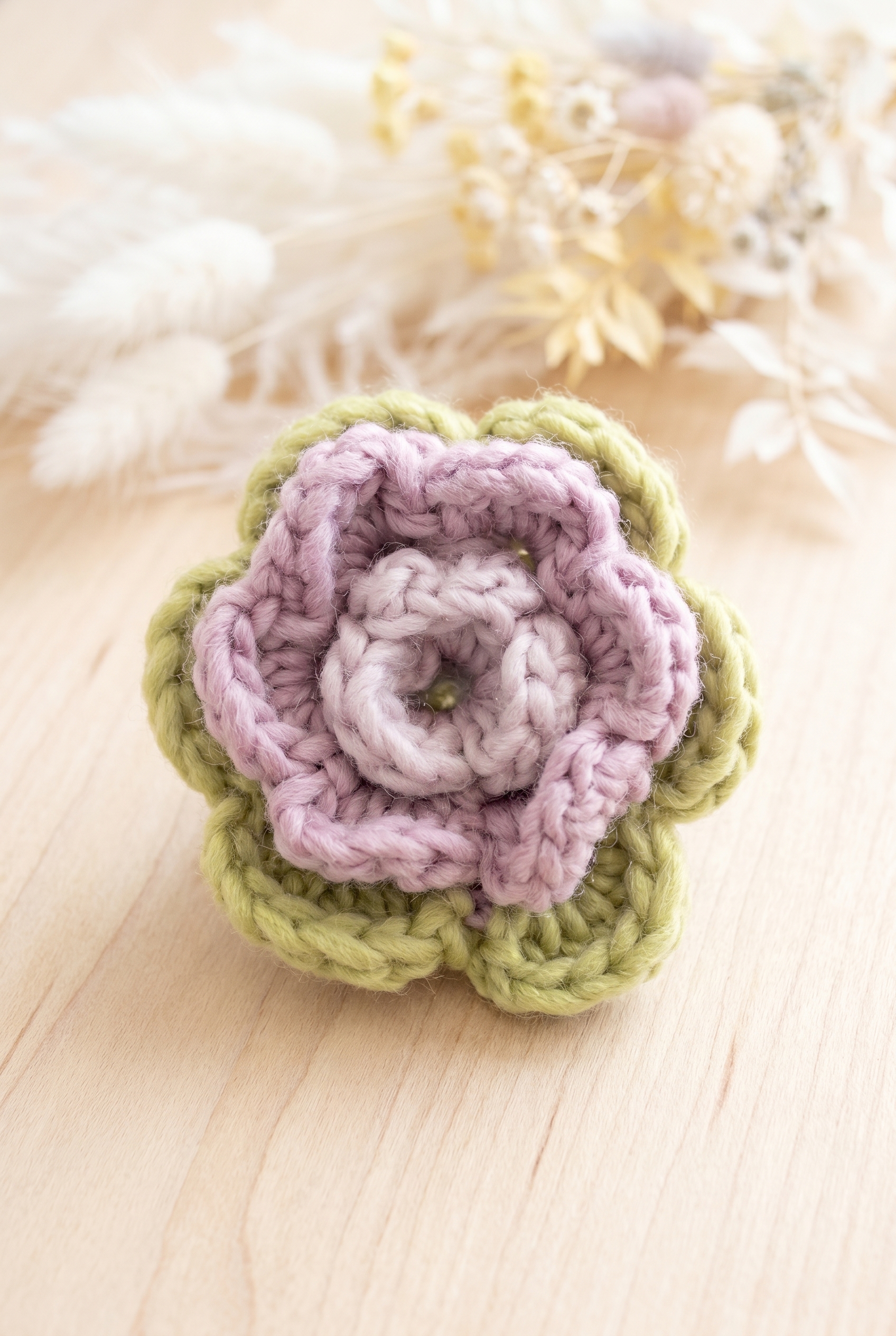 Flower Headband Crochet Pattern
