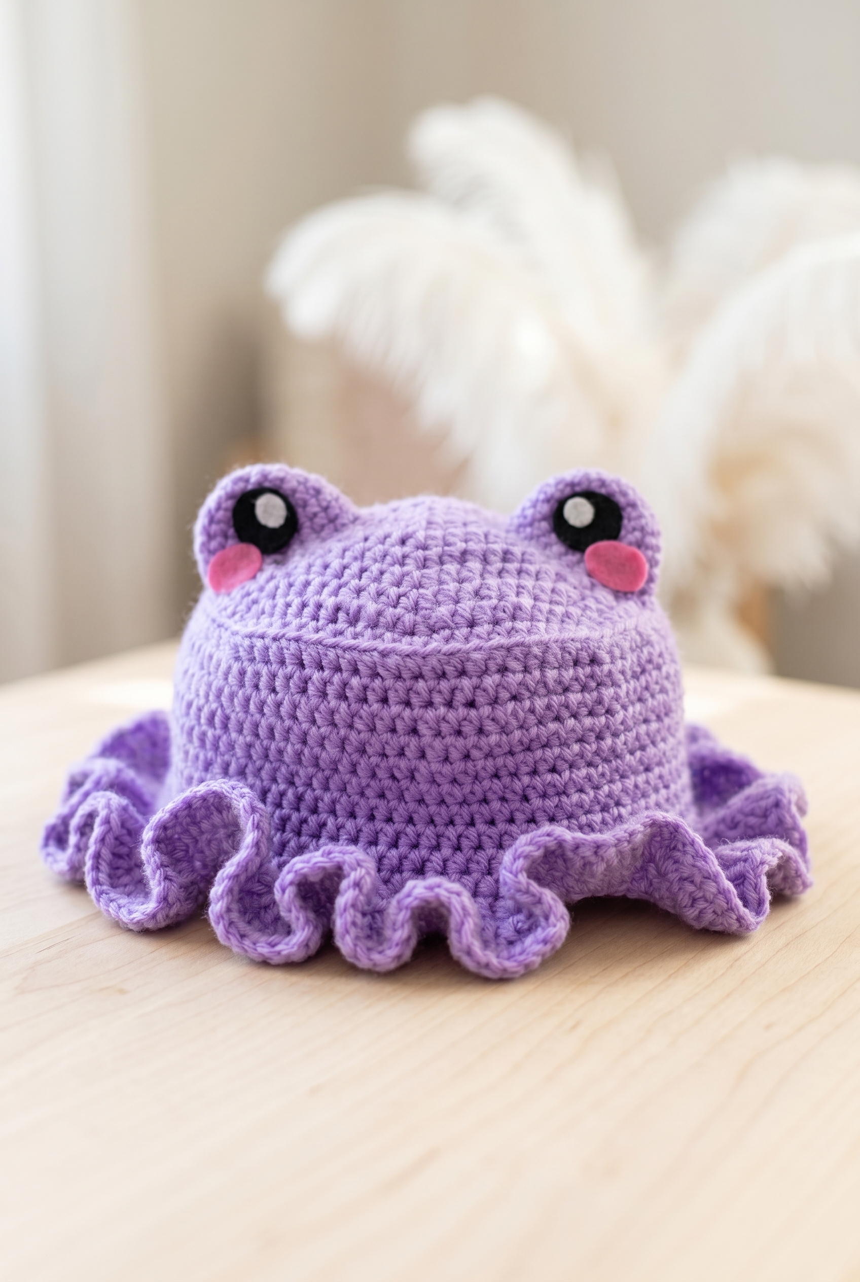 Frog Bucket Hat Crochet Pattern