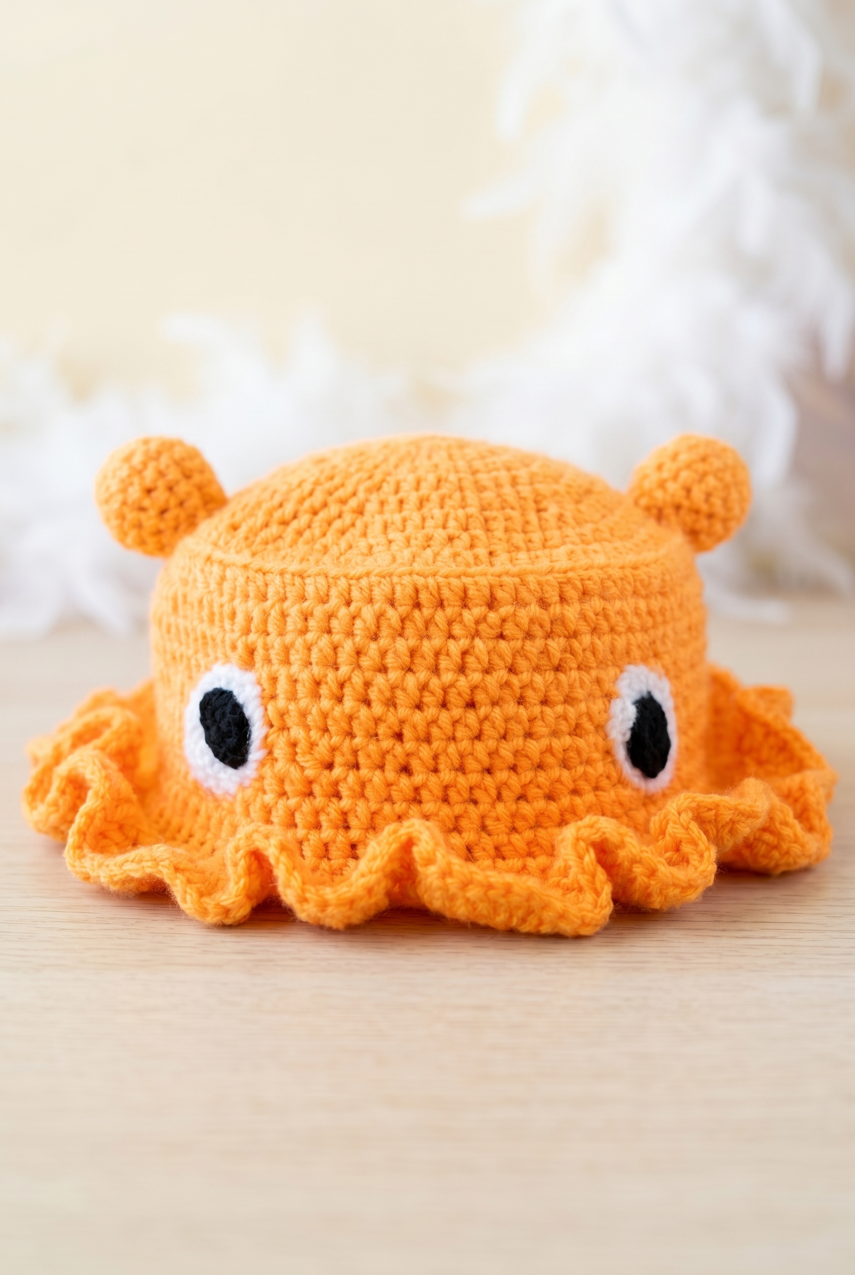Octopus Bucket Hat Crochet Pattern