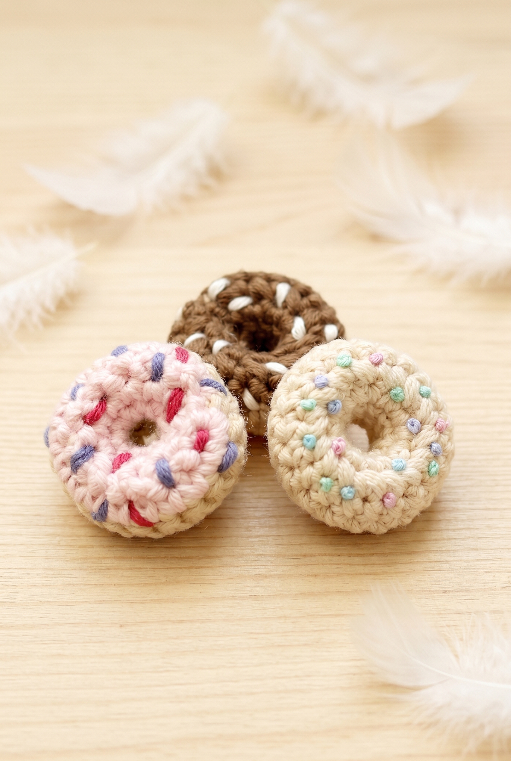 Mini Donut Crochet Pattern