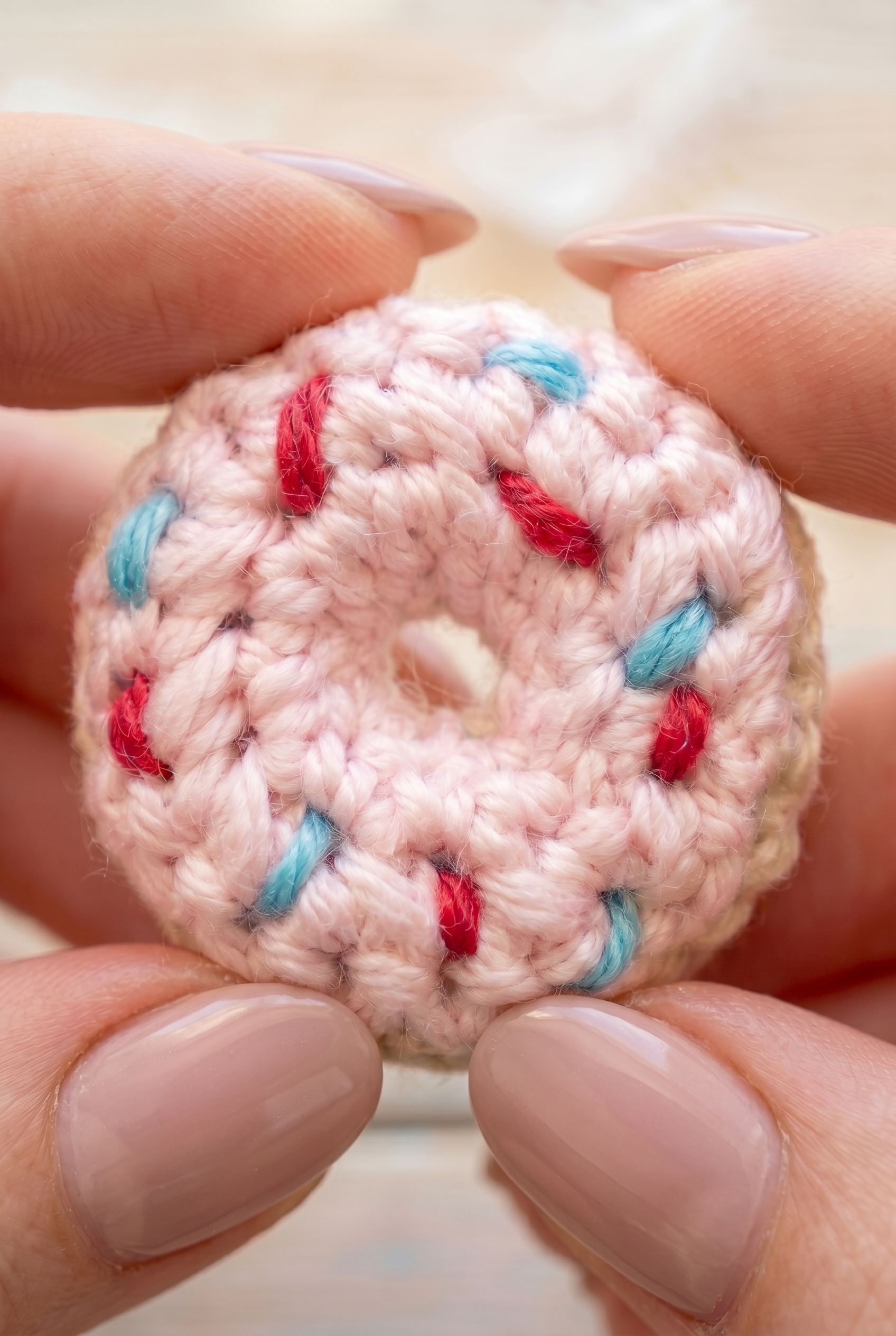 Mini Donut Crochet Pattern
