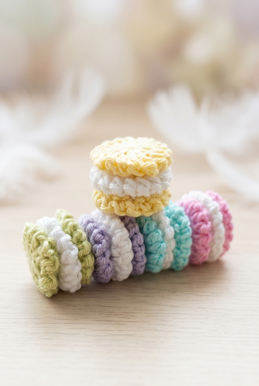 Mini Macaron Toy Crochet Pattern