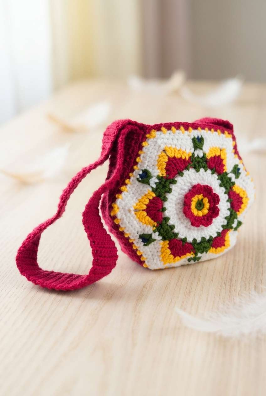 Matyo Inspired Bag Crochet Pattern