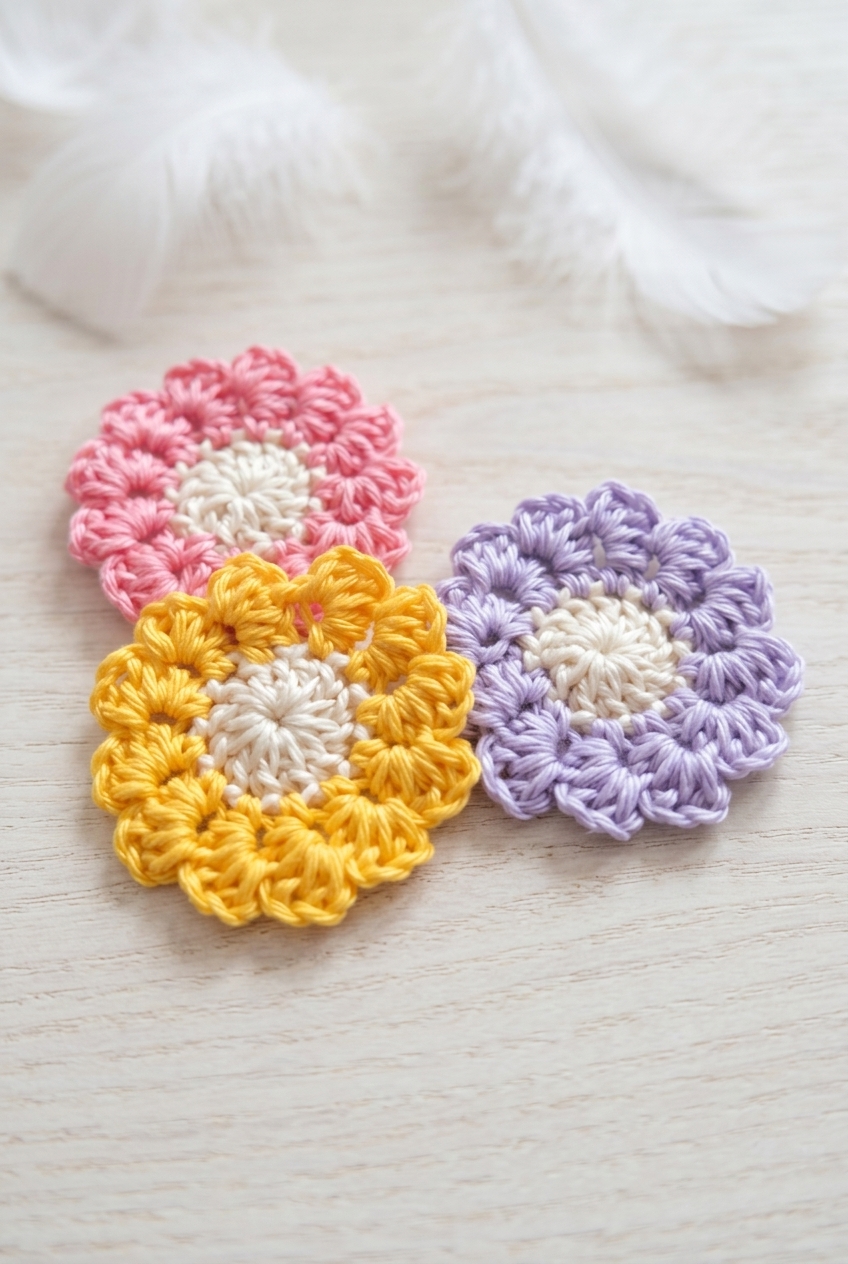 Spring Flower Crochet Pattern