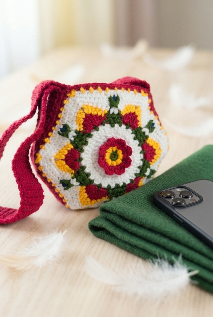 Matyo Inspired Bag Crochet Pattern