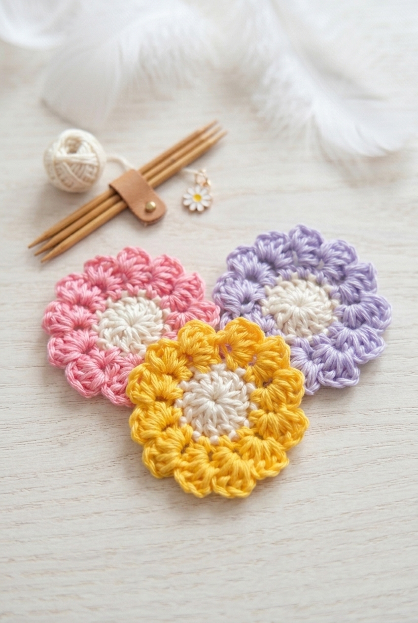 Spring Flower Crochet Pattern