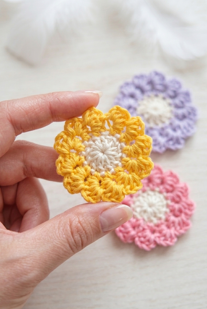 Spring Flower Crochet Pattern