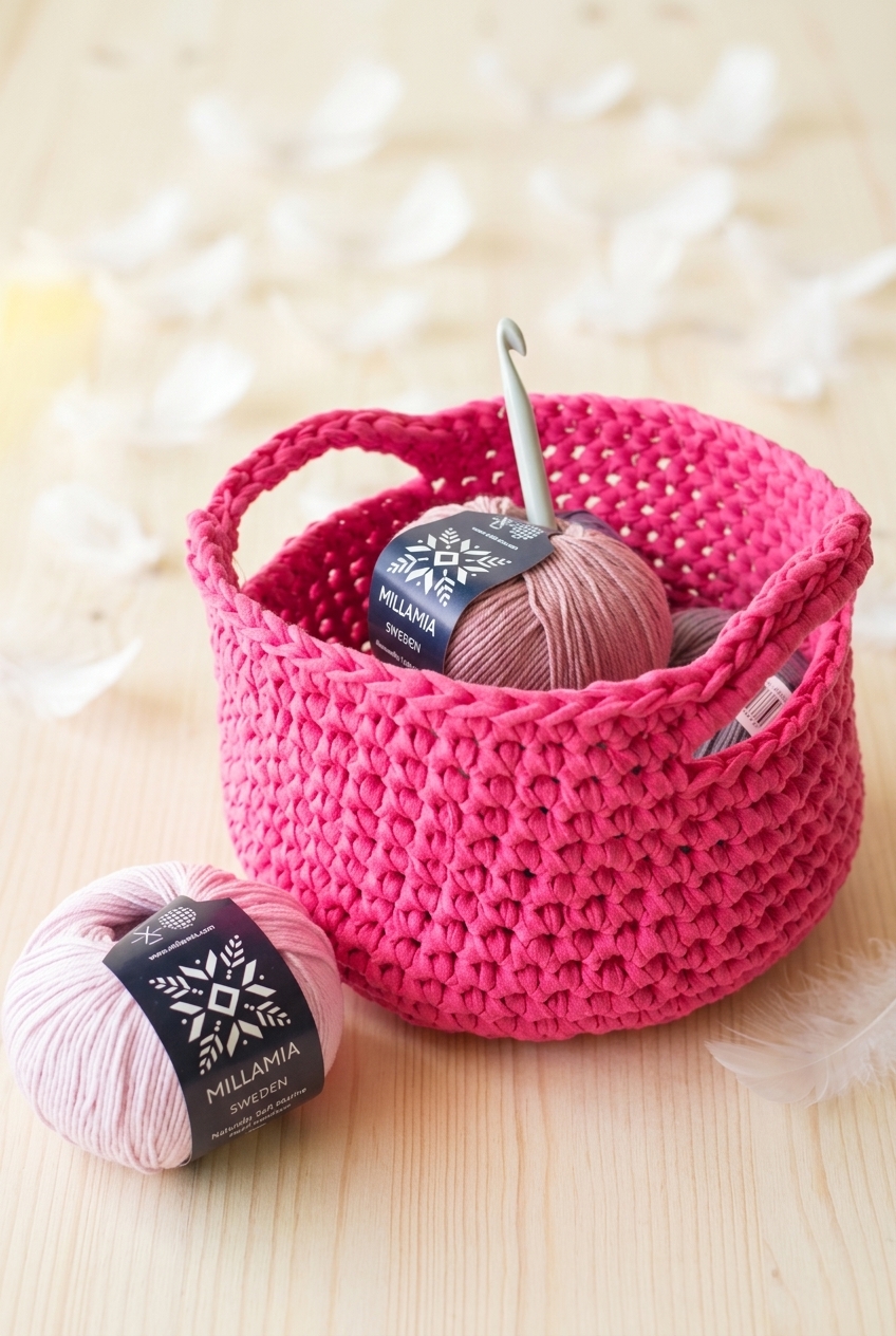 Basic Basket Crochet Pattern