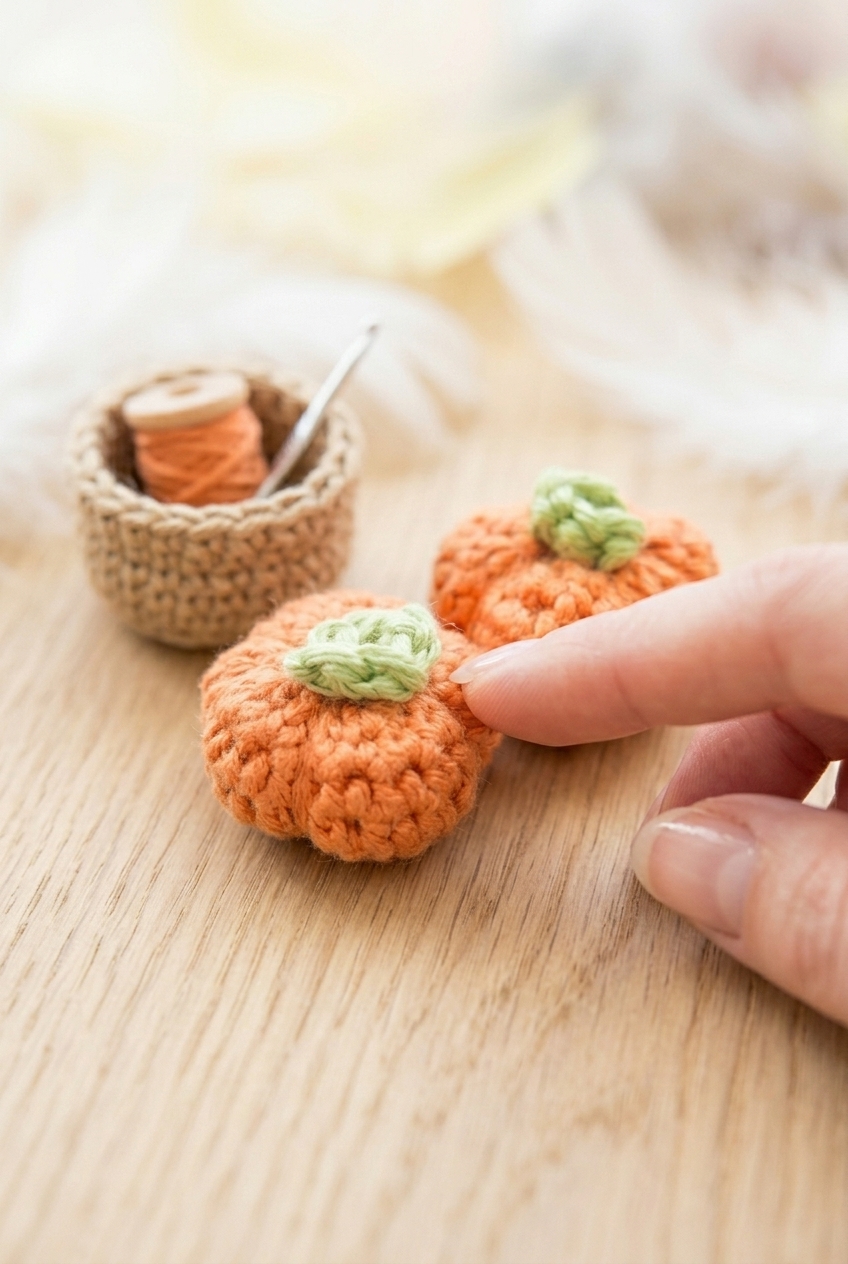 Mini Pumpkin Crochet Pattern