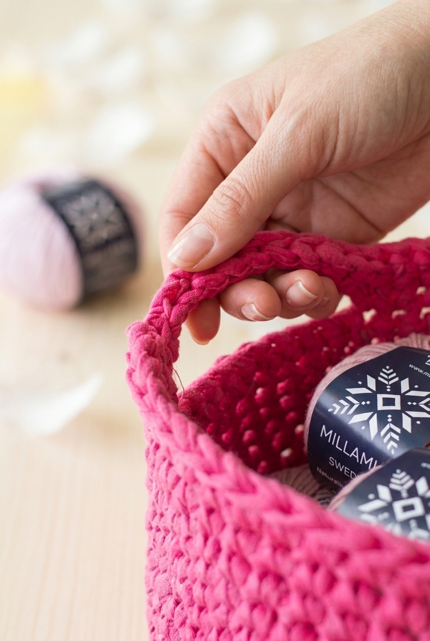 Basic Basket Crochet Pattern