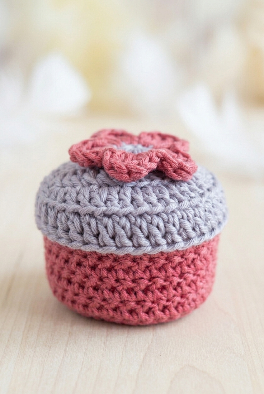 Small Gift Box Crochet Pattern