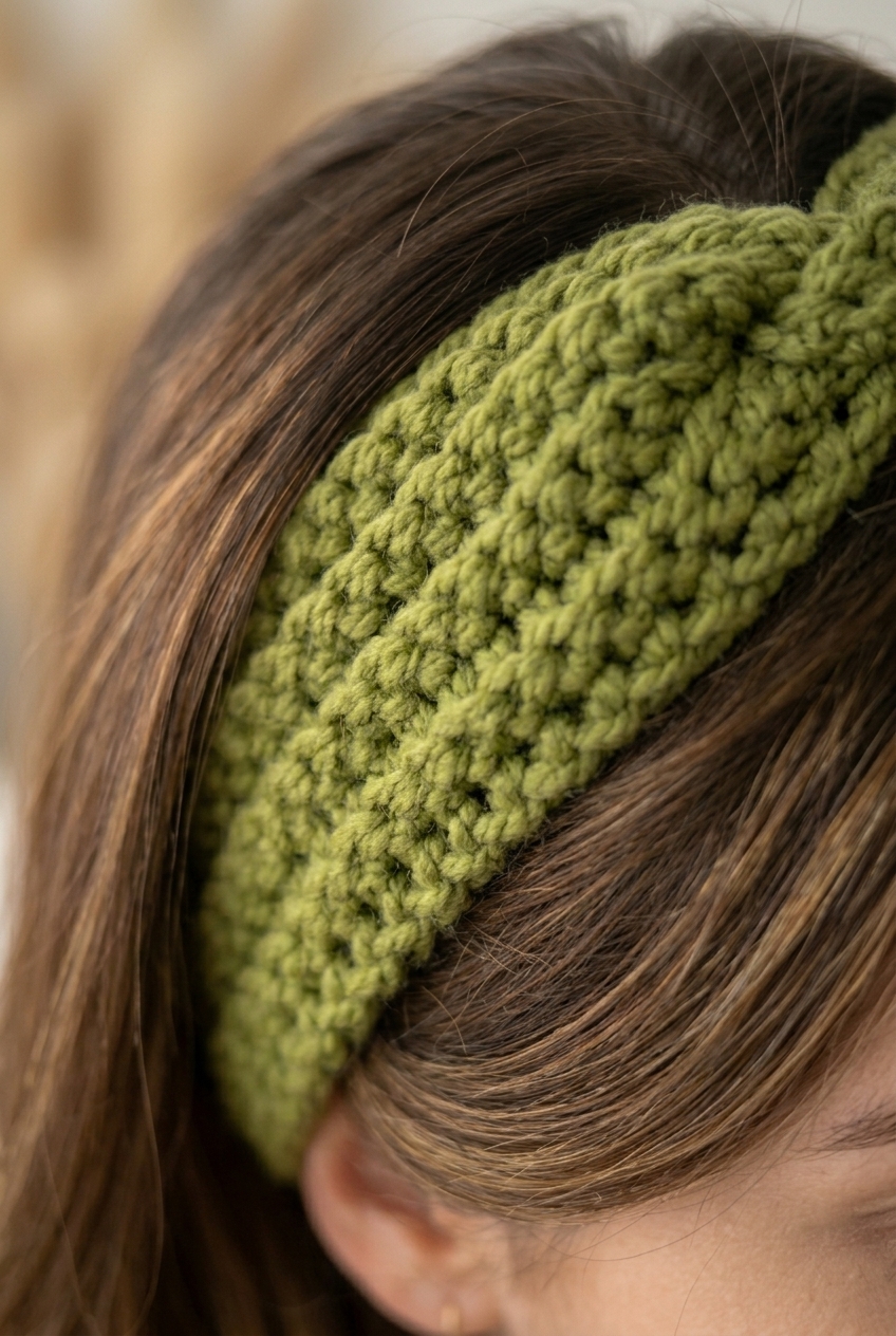 Chunky Headband Crochet Pattern