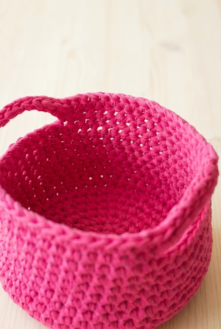 Basic Basket Crochet Pattern