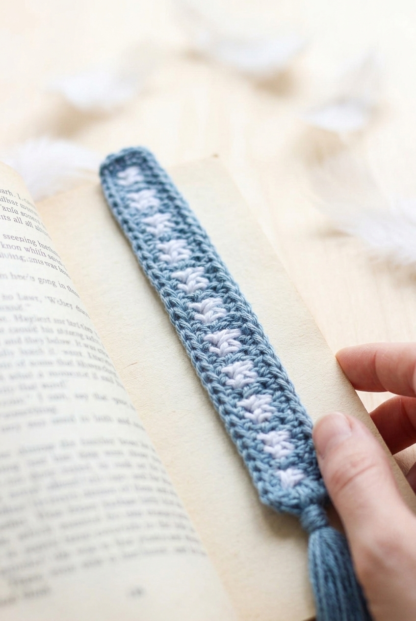 Striped Bookmark Crochet Pattern