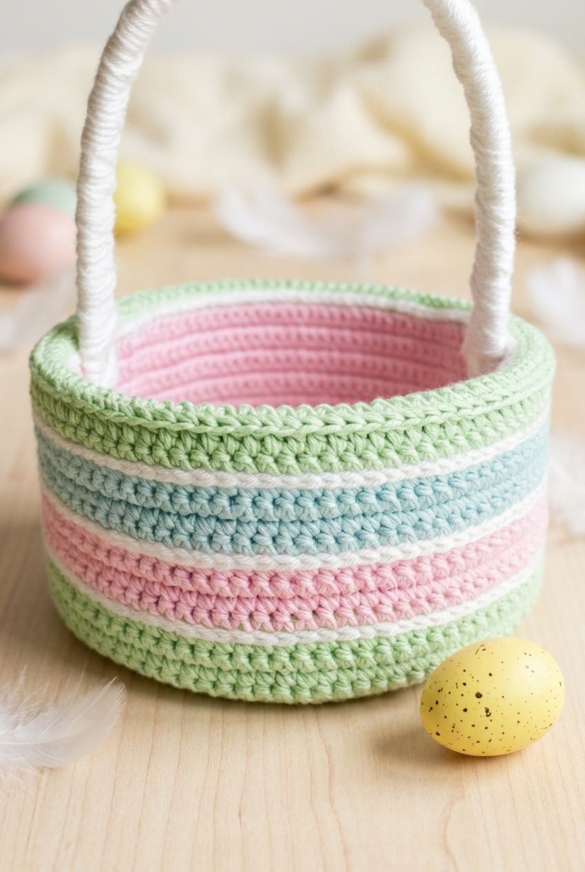 Easter Basket Crochet Pattern