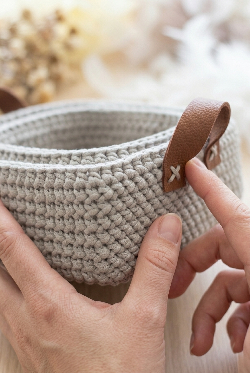 Square Basket Crochet Pattern