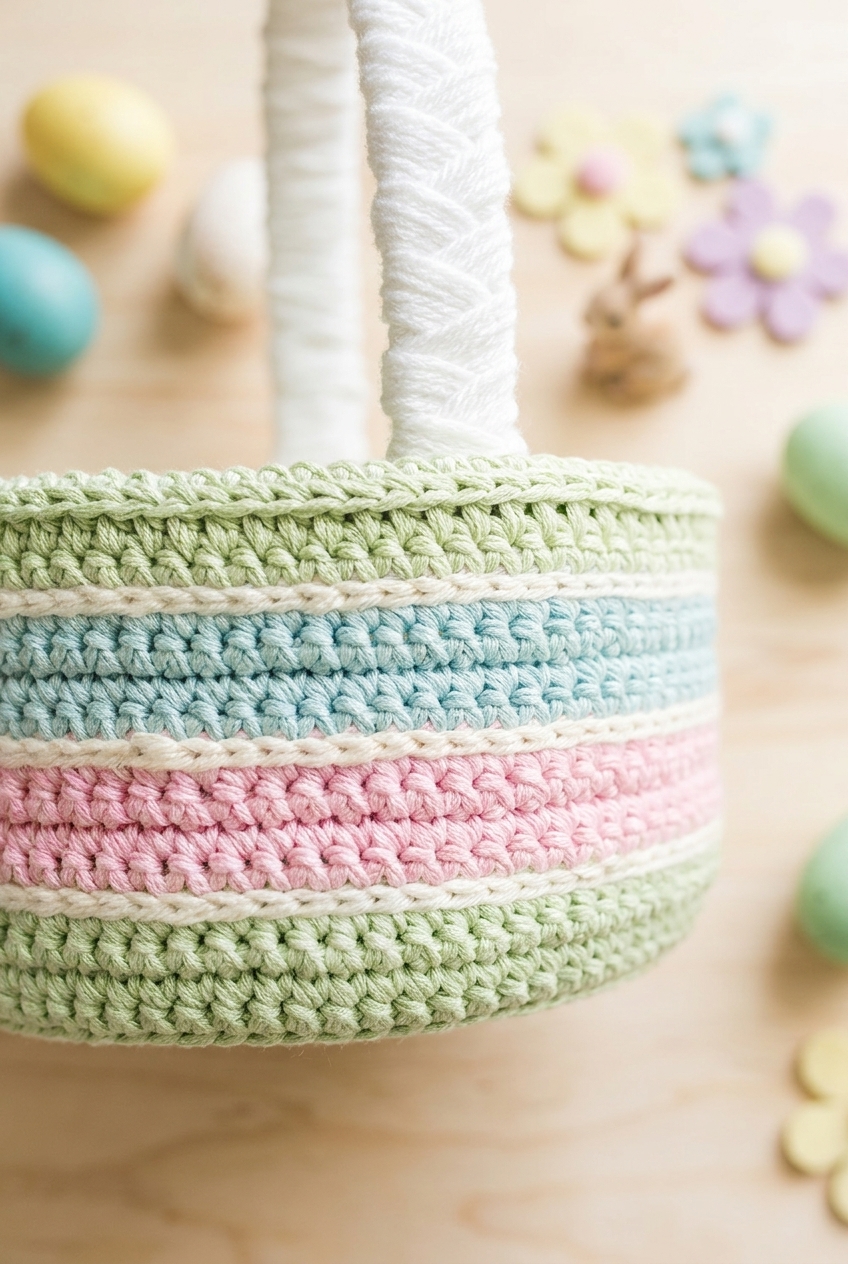 Easter Basket Crochet Pattern