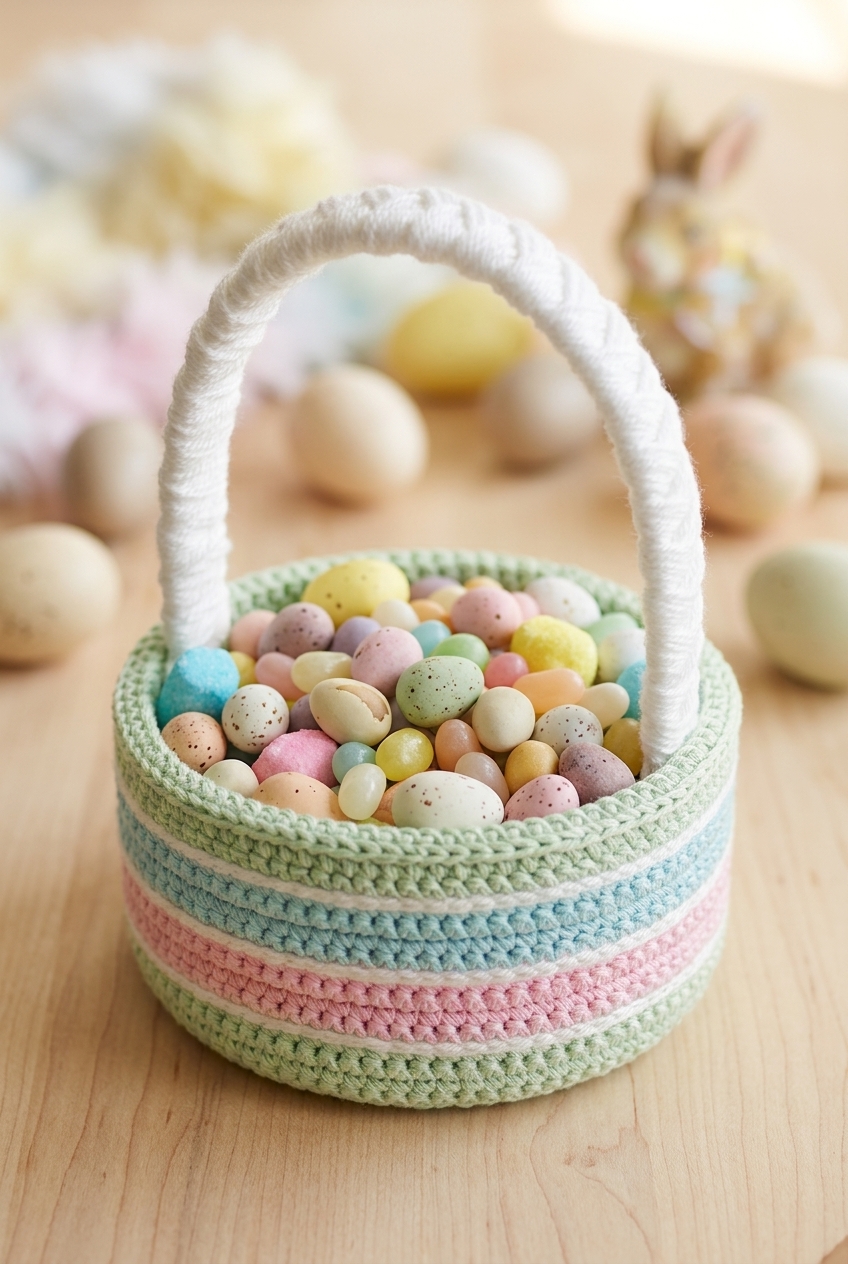 Easter Basket Crochet Pattern