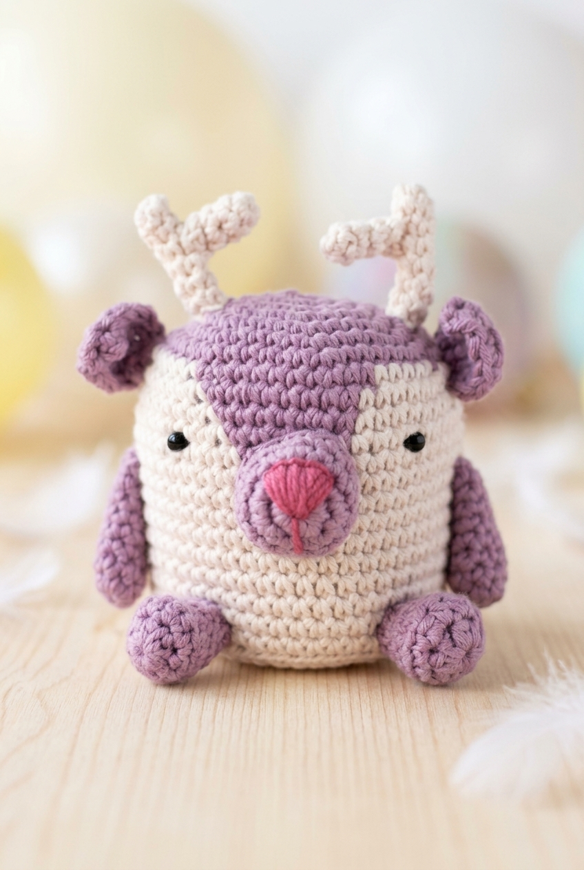Reindeer Amigurumi Crochet Pattern