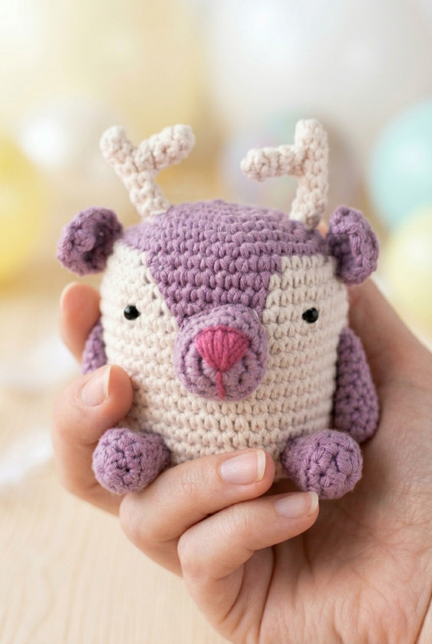 Reindeer Amigurumi Crochet Pattern
