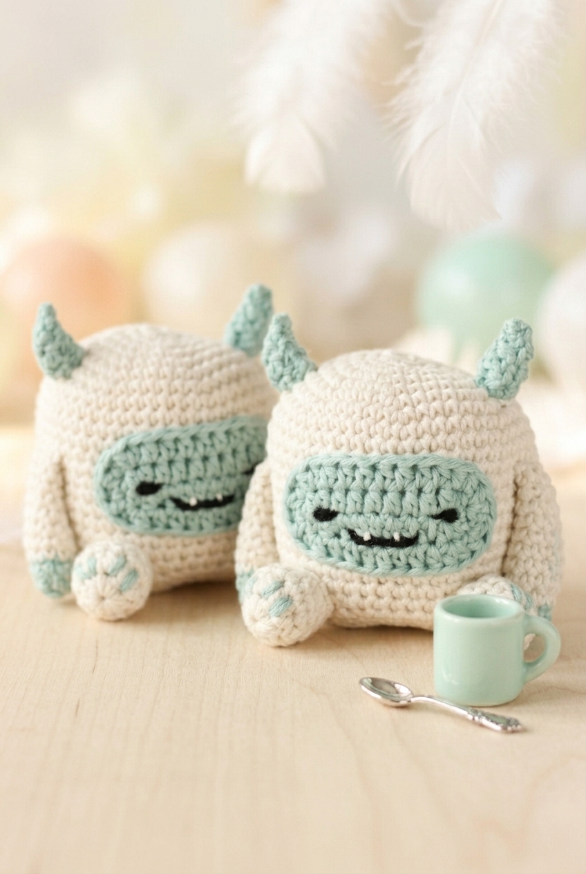 Yeti Amigurumi Crochet Pattern