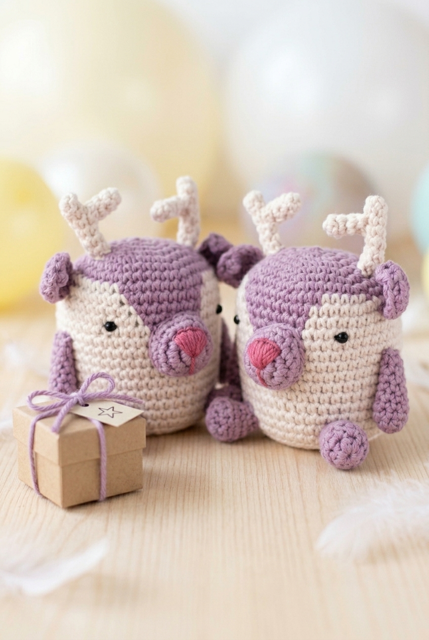 Reindeer Amigurumi Crochet Pattern