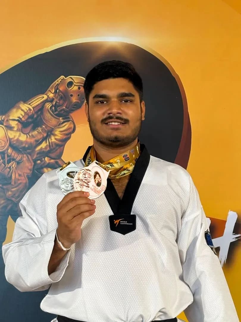 🏆 SILVER MEDAL FOR AMEY SAWANT! 🥈 at the Hero’s International Taekwondo Championship 2026 in Pattaya City, Thailand