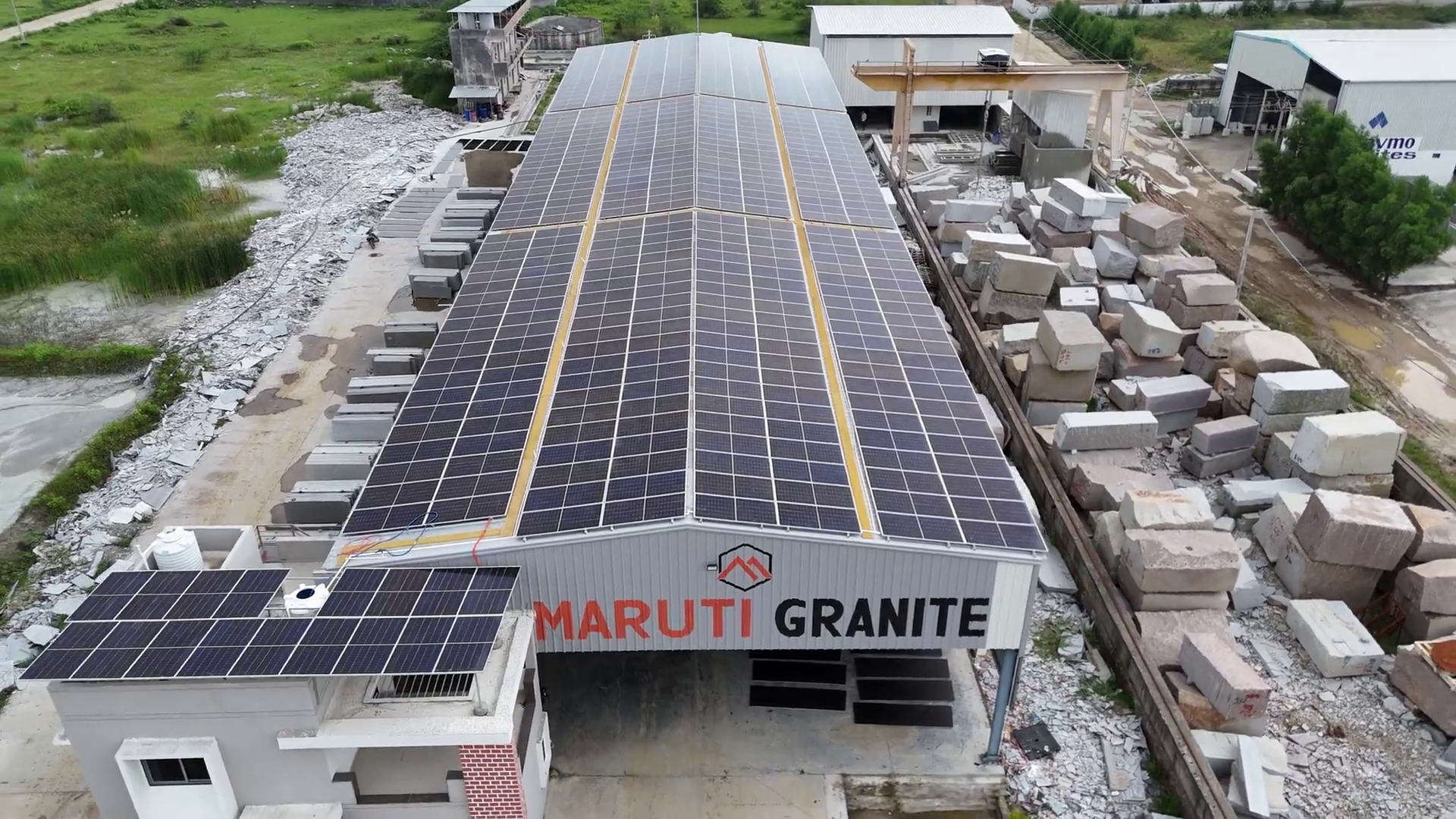 270 KW Solar Commercial Project – Maruti Granite