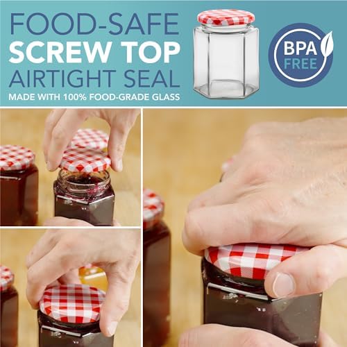 Vue 3 de Lot De Pot Confiture