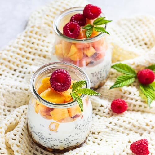 Vue 4 de Pots Yaourts Avec Couvercle