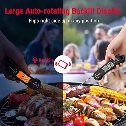 Vue 3 de Thermopro Tphb Thermometre Cuisine